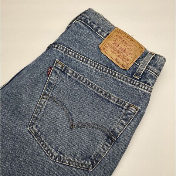 Levi's‎ 550 Vintage Jeans Men's 38x32 Light Blue Denim Relaxed Wide Loose Y2K - Picture 1 of 7
